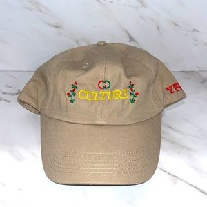 NWT YRN migos culture tan rose hat